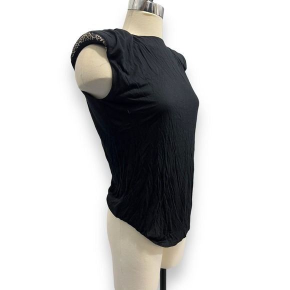 Emilio Pucci NWT padded shoulder tee size IT 42 - Picture 2 of 13